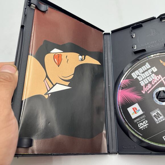 Grand Theft Auto: Vice City (Sony PlayStation 2 PS2, 2002) Complete CIB W/ Map - Picture 7 of 7
